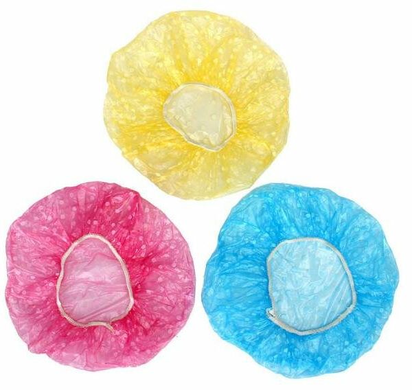 Шапочка для волос, 3 шт