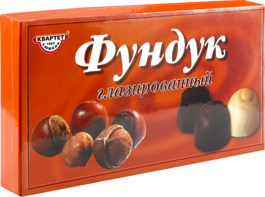 

Конфеты глазированные КВАРТЕТ Фундук