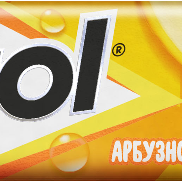 Жевательная резинка Dirol без сахара Арбузно-дынный коктейль