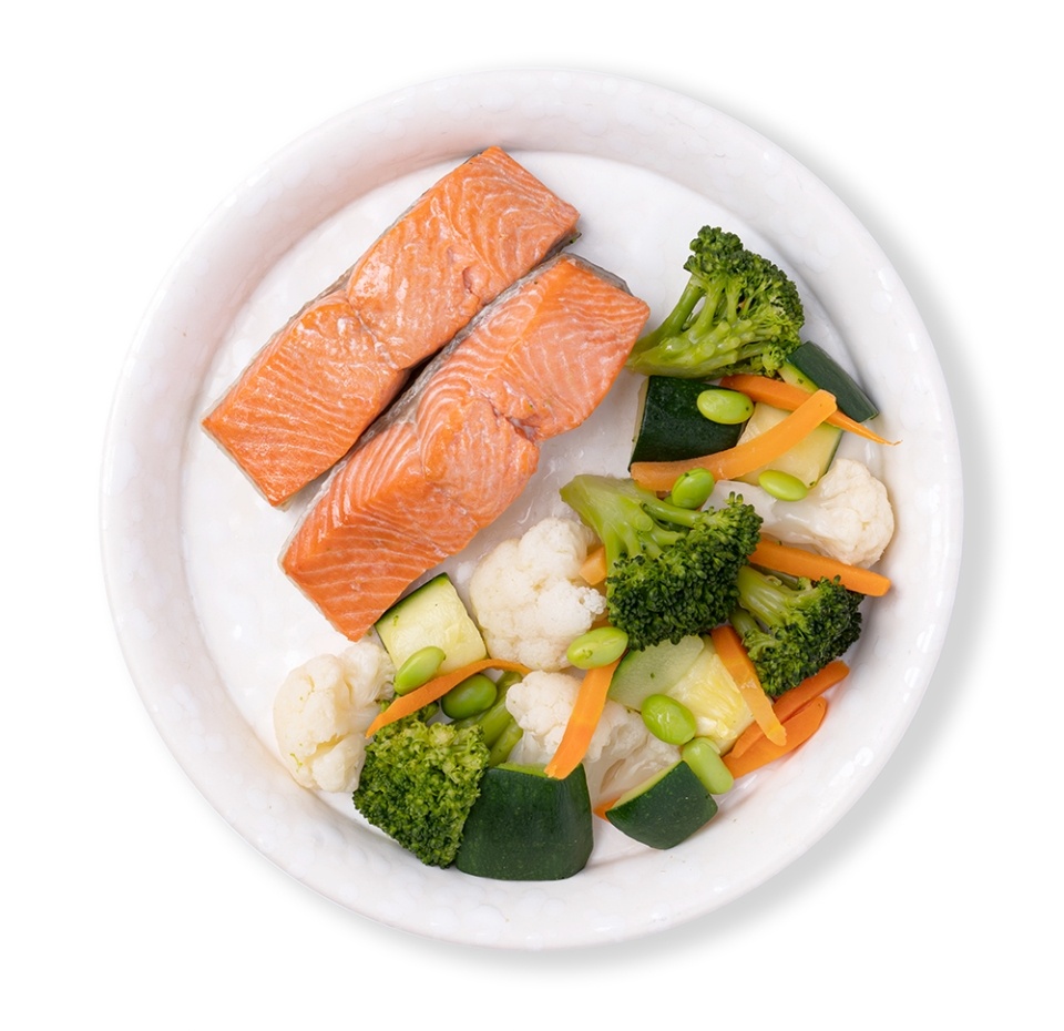 

Нерка с овощами на пару «Азбука Life» 240 г