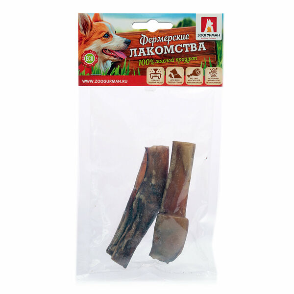 Фермерские лакомства Корень бычий ТМ Зоогурман, 2 шт