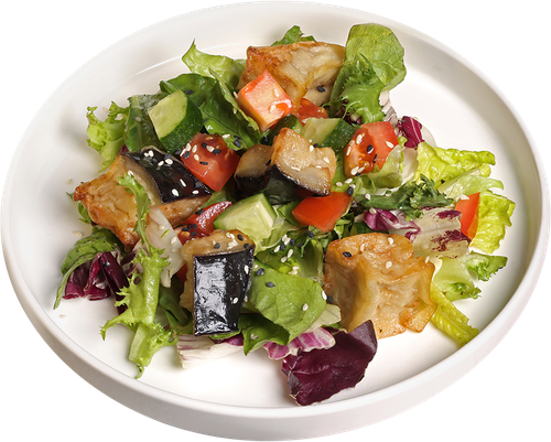 

Салат Лента Fresh из баклажан с медовой заправкой, вес