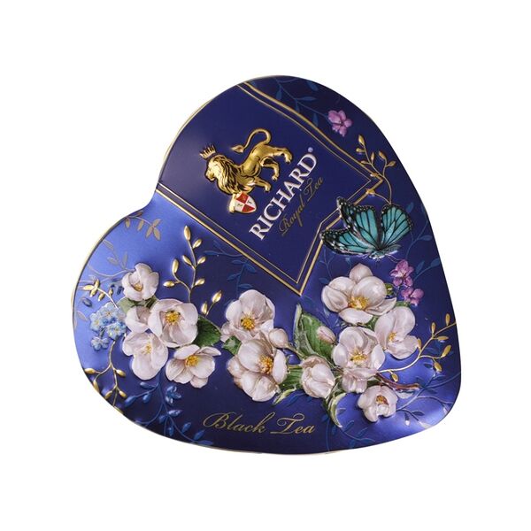 Чай черный Richard Royal Heart листовой, цвет в ассортименте