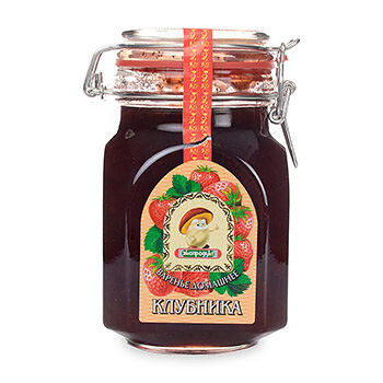 Варенье Экопродукт Домашнее из клубники 1 кг 