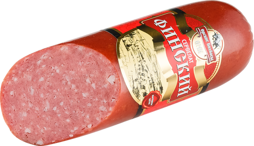 

Колбаса полукопченая ОРСКИЕ КОЛБАСЫ Сервелат Финский со срезом, категория Г, 330г