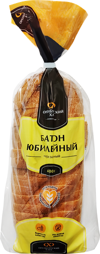 Батон ХК ОРЕНБУРГСКИЙ Юбилейный, в нарезке, 400г