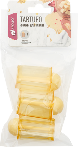 Формы для канапе APOLLO Tartufo, 3 шт