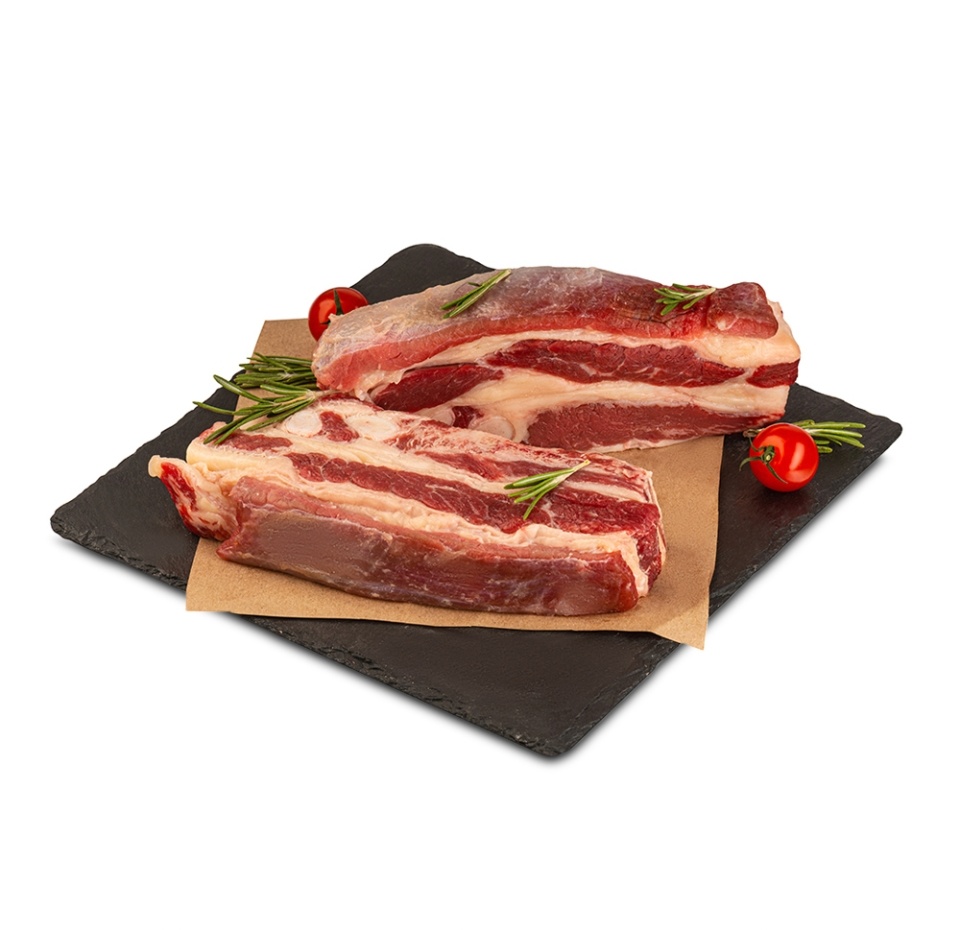 

Грудинка АВ.Наши фермы говяжья на кости вес