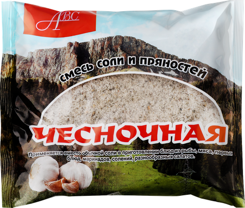 

Смесь соли и пряностей АВС Чесночная, 450г