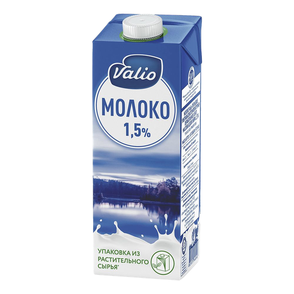 Молоко ультрапастеризованное Viola UHT 1,5%