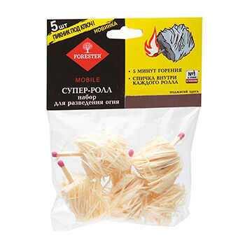 Набор для разведения огня Mobile BC-928М Супер-Ролл 5 шт ТМ Forester (Форестер)
