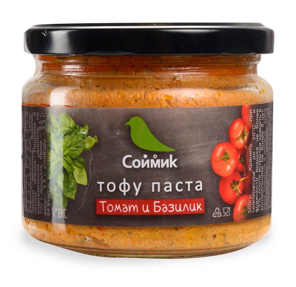 

Тофу-паста Соймик Томат и базилик 300 г