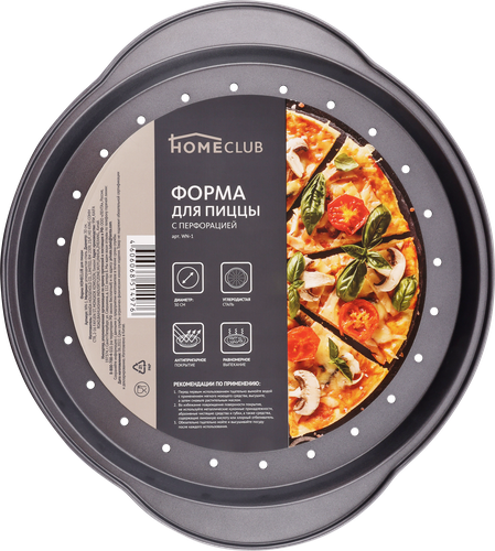 

Форма для пиццы HOMECLUB 30см Арт. WN-1