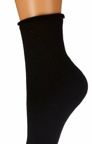 Носки женские Z-1482 махровые черные р 25 ТМ ХОХ (КСОКС)