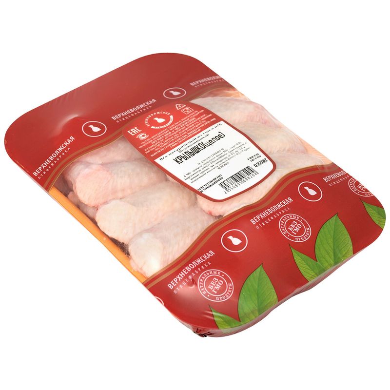 

Крыло цыпленка-бройлера Верхневолжская птицефабрика охлажденное, вес