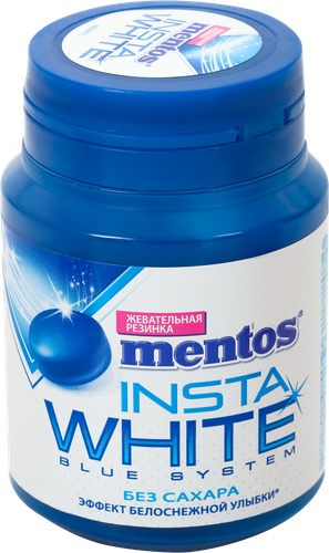 

Жевательная резинка Mentos Insta White Перечная мята 50 г