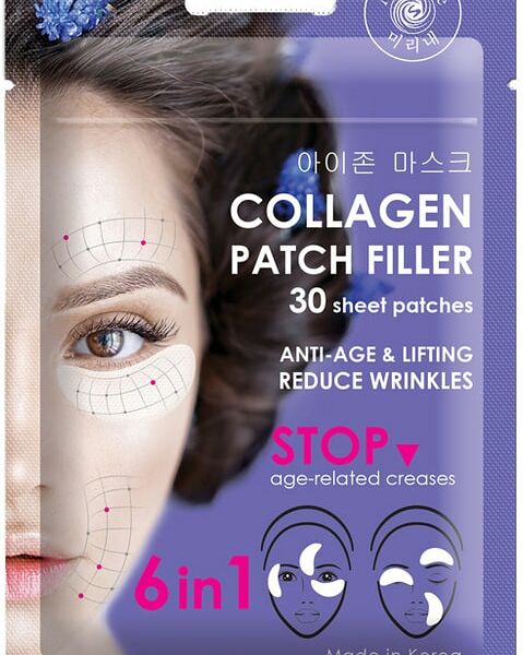 Патчи-филлеры для лица Mi-Ri-Ne коллагеновые 6в1 30шт