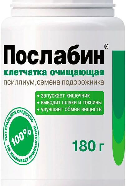Клетчатка Bionational Послабин 180г