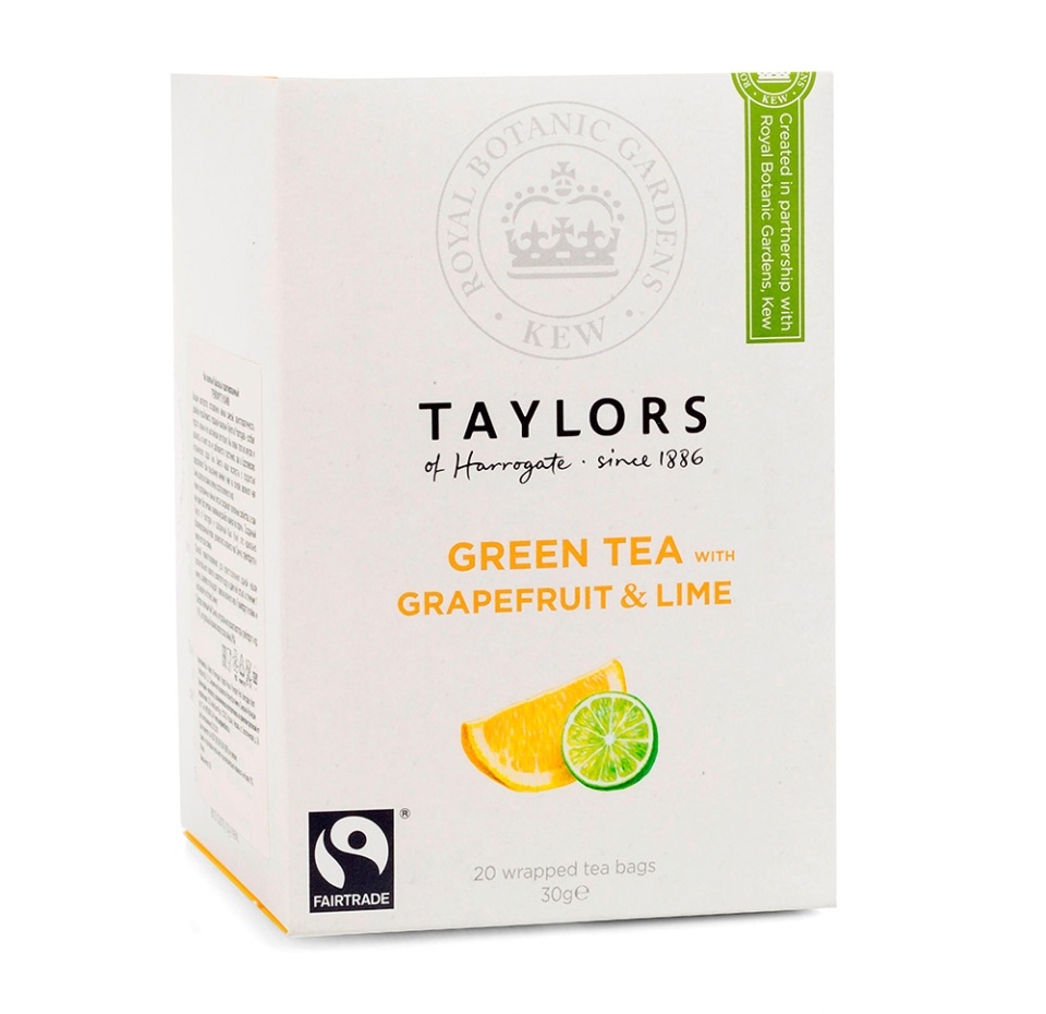 

Чай зеленый Taylors of Harrogate грейпфрут и лайм