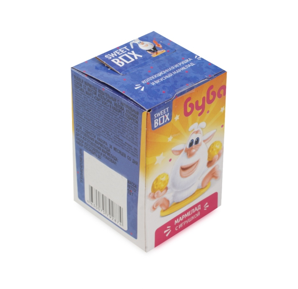 

Мармелад жевательный Sweet Box Буба с подарком в наборе 10 г