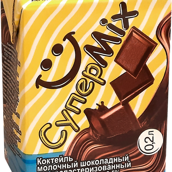 Коктейль молочный Калория СуперMix шоколадный 2.5%