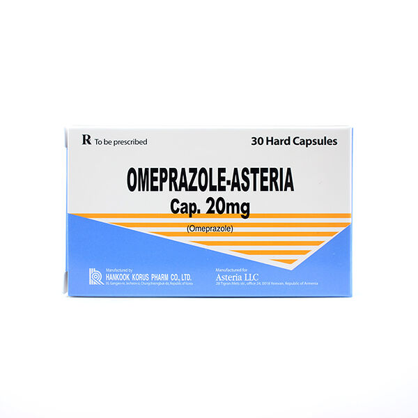 Омепразол Asteria DPC 20мг N30