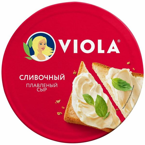 Сыр плавленый Viola Сливочный 45%, 130г