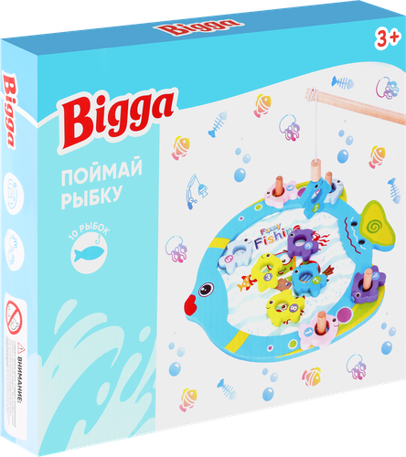 

Набор игровой BIGGA Поймай рыбку, 13 предметов, Арт. B1521556