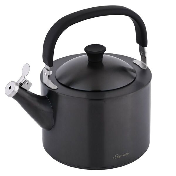 Чайник Esprado Magnifico, 2.5 л, нерж. сталь, матовый черный