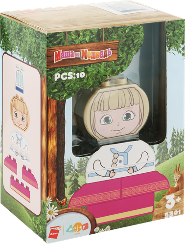 

Конструктор Qman Маша 10 деталей