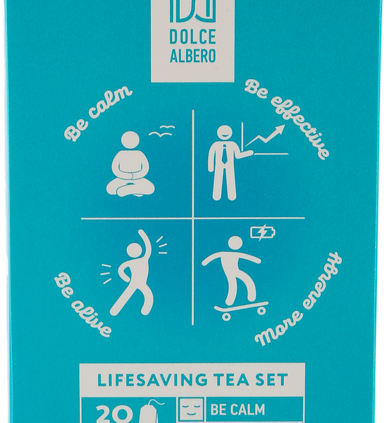 Набор чайных напитков DOLCE ALBERO Lifesaving Tea, 20пак