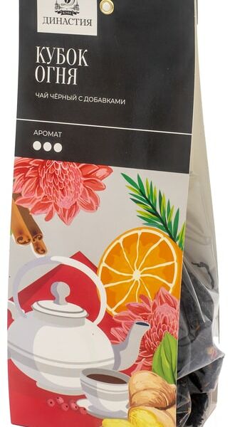 Чай черный Династия Кубок огня 100г