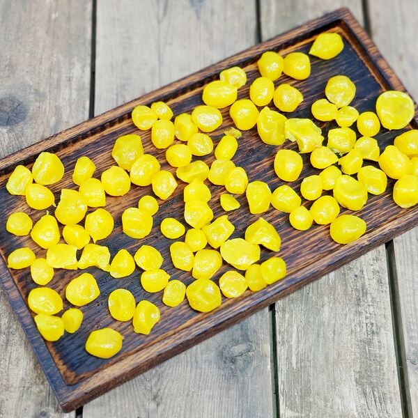 Кумквуат вяленый желтый в сиропе