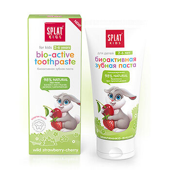 Splat Kids зубная паста земляника-вишня