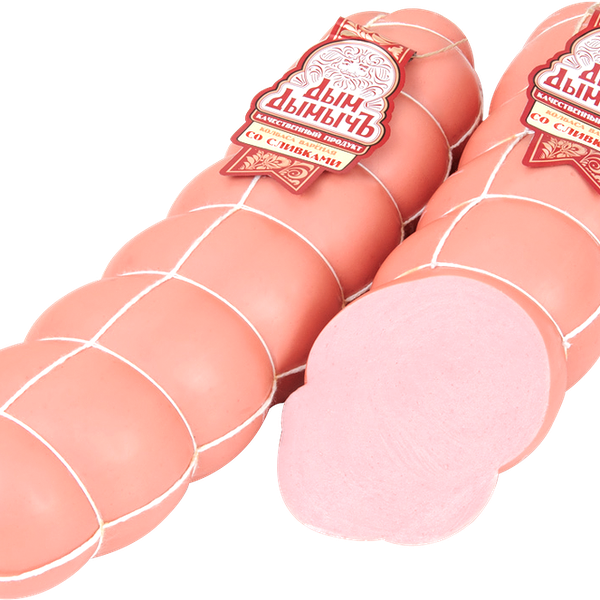 Колбаса ДЫМ ДЫМЫЧ Со сливками вар. вес 