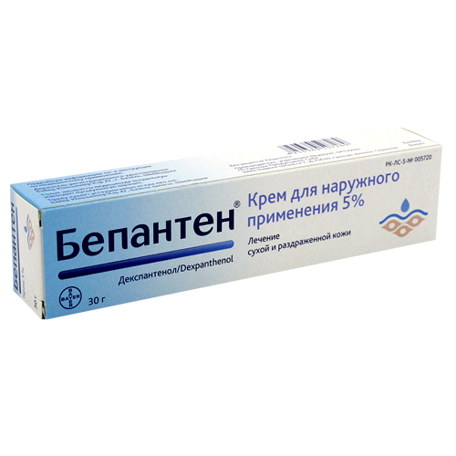 Бепантен 5% д/наруж применения 30 гр крем