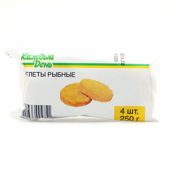 Рыбные котлеты Каждый день