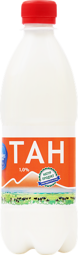 Тан Кубарус молоко 1%, без змж, 500г