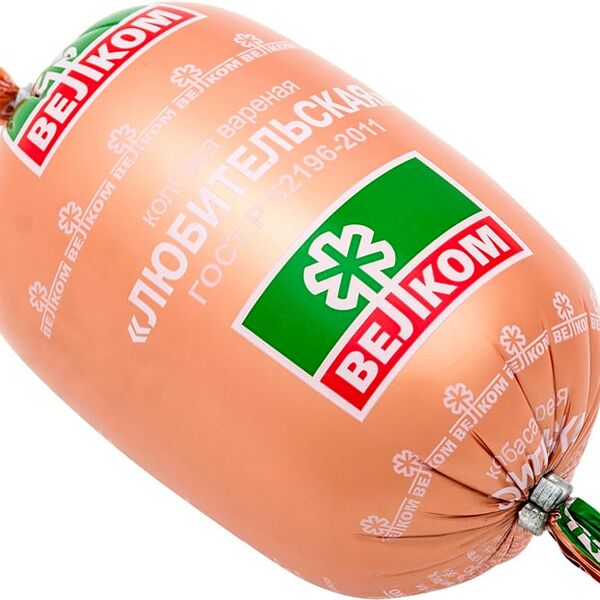 Колбаса Велком Любительская вареная 500г