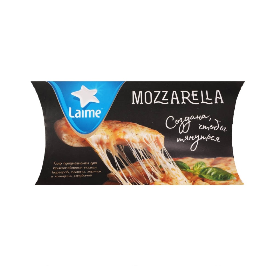 

Сыр Laime моцарелла 45% 185 г
