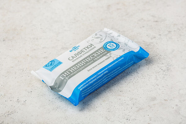 Салфетки влажные  антибактериальные, 15 шт