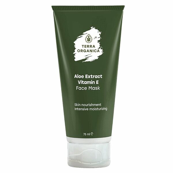 Terra organica Маска для лица с алоэ и витамином Е 75 мл 