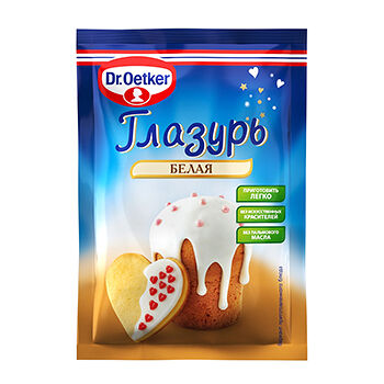 Глазурь сахарная Dr.Oetker белая