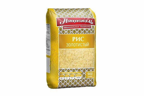 Рис Золотистый Националь