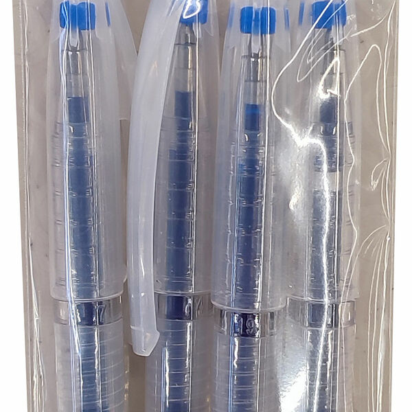 Ручки гелевые неавт Attache Ice 0,5мм синие, 4 шт