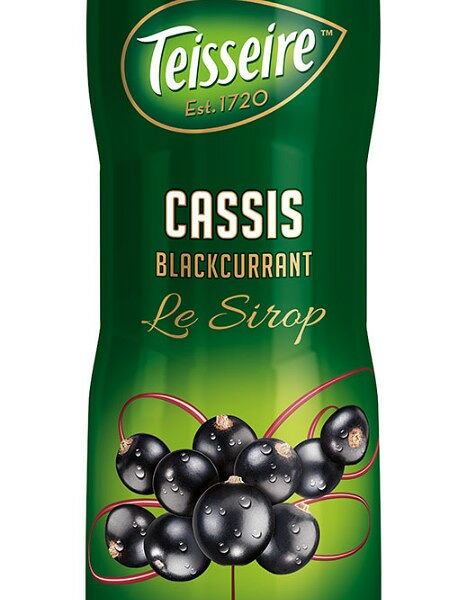 Сироп «Черная смородина», Teisseire, 0.6 л, Франция
