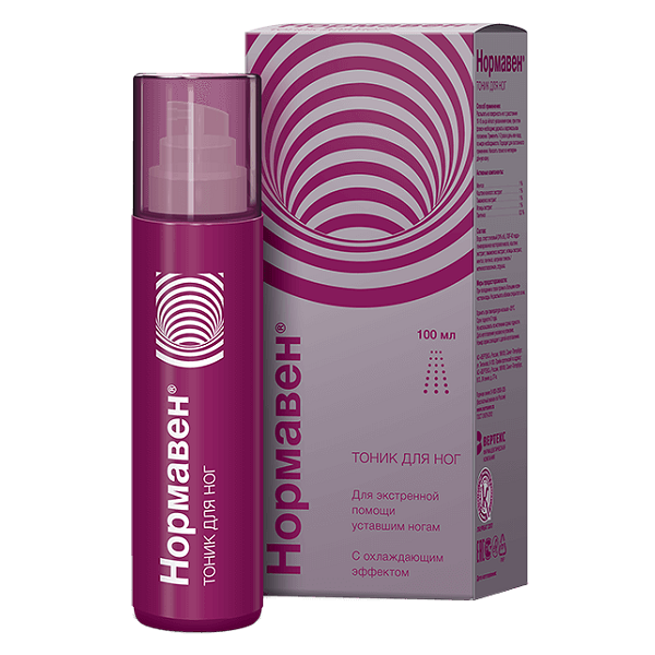 Тоник для ног Нормавен 100 мл