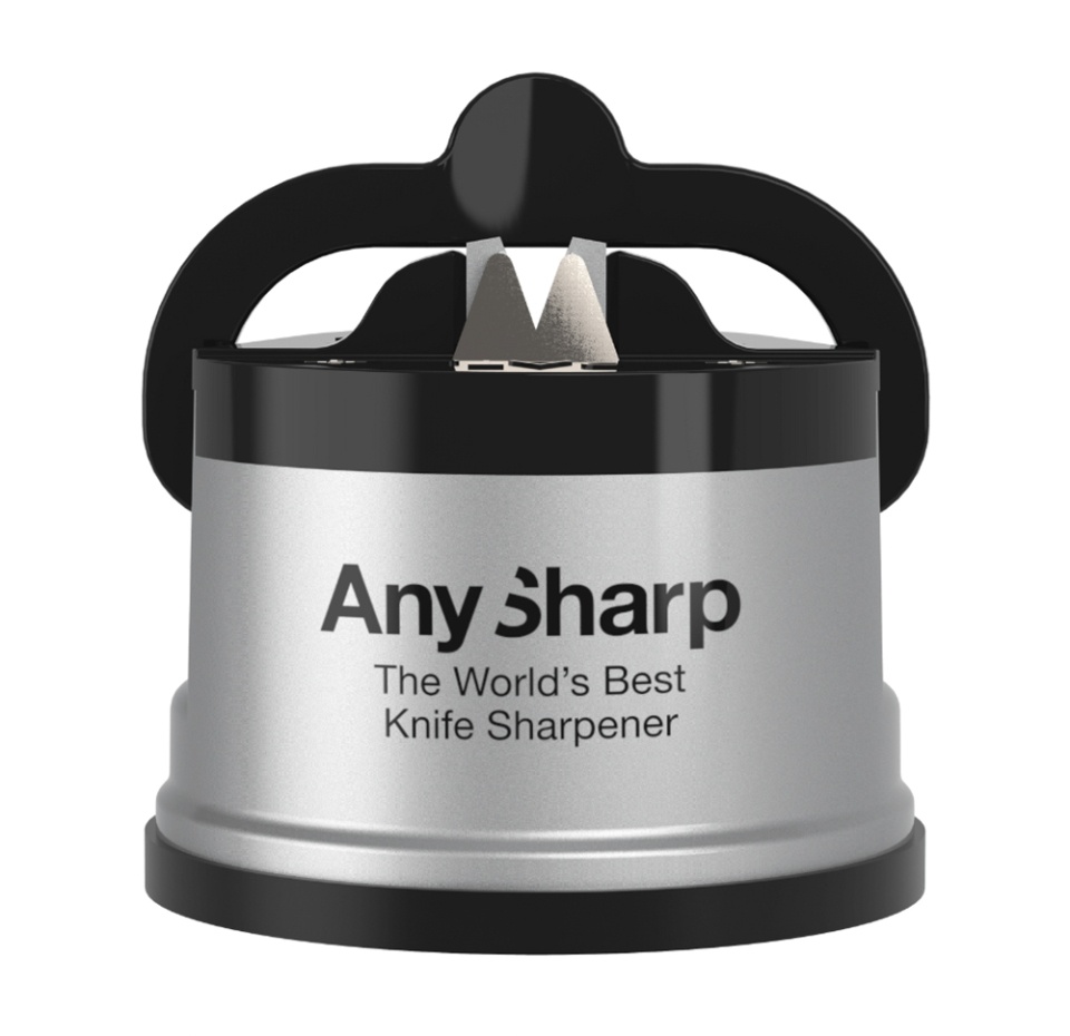 

Точилка для ножей AnySharp пластиковый корпус, серебристый, Китай