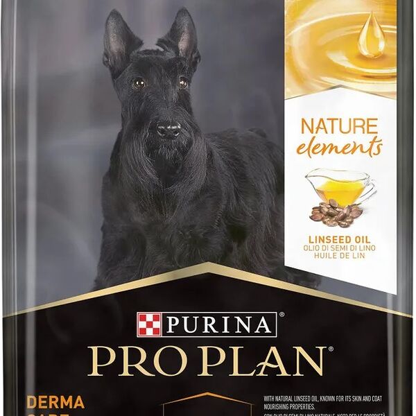 Сухой корм Purina Nature Elements корм для взрослых собак мелких пород лосось