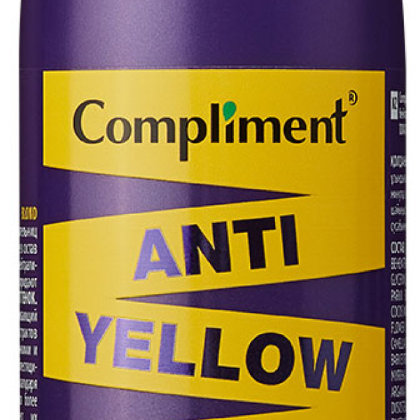 Бальзам для волос оттеночный Compliment Anti-Yellow Blond Платиновый блонд, 300 мл